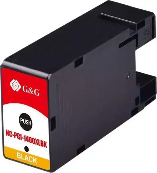 Расходный материал для печати  G&G NC-PGI-1400XLBK черный (Картридж)