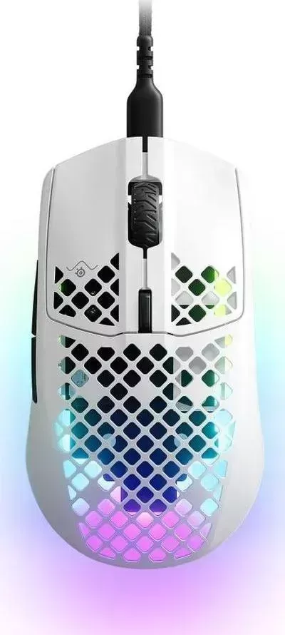 Мышь компьютерная STEELSERIES Aerox 3 белый (62603)
