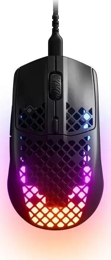 Мышь компьютерная STEELSERIES Aerox 3 черный (62611)