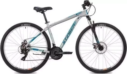 Велосипед STINGER 29AHD.ELEMSTD.18GR2 серый 29" ELEMENT STD 18"