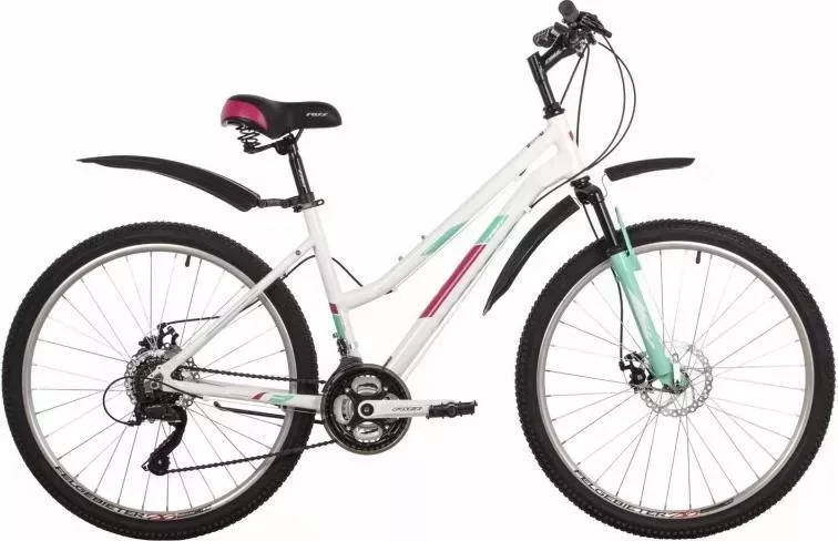 Велосипед FOXX 26AHD.BIANKD.17WH2 белый 26" BIANKA D 17"