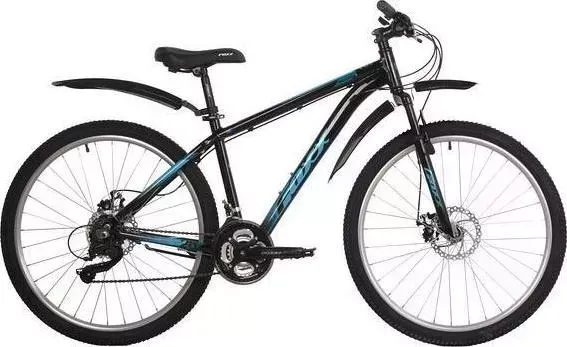 Велосипед FOXX 26AHD.ATLAND.18BK2 черный взрослый