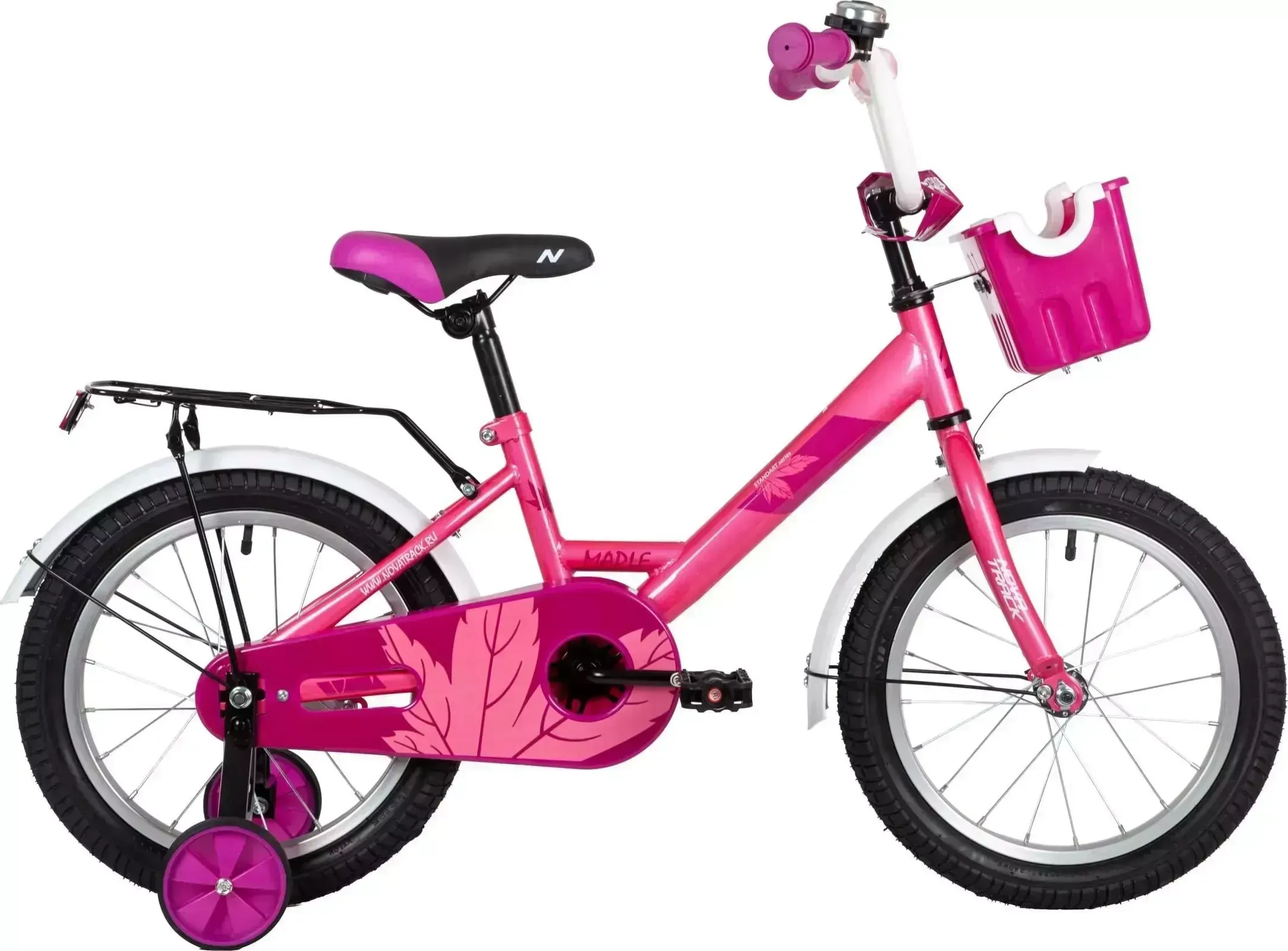 Велосипед NOVATRACK для малышей 164MAPLE.PN22 розовый