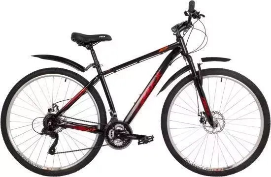 Велосипед FOXX 29SHD.AZTECD.20BK2 черный взрослый