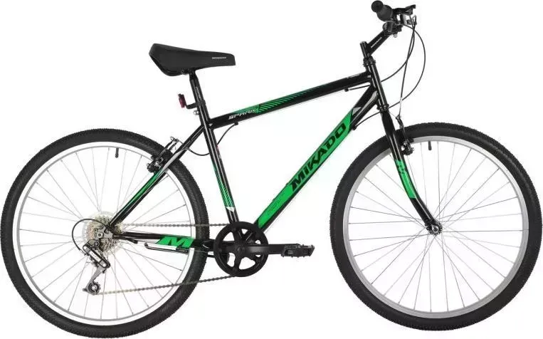 Велосипед взрослый Mikado26SHV.SPARK10.18GN1 зеленый