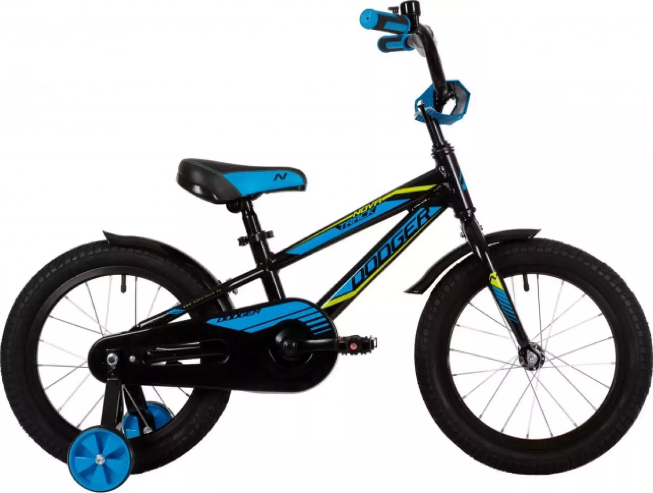 Велосипед NOVATRACK для малышей 165ADODGER.BK22 чёрный