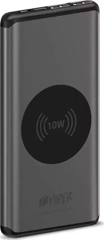 Внешний аккумулятор Hiper Nano X 10000mAh серый