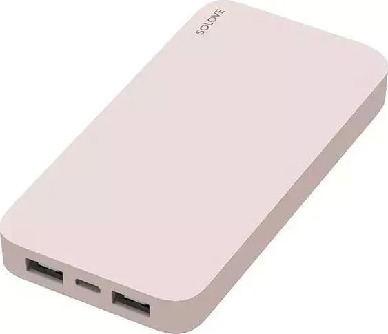 Внешний аккумулятор XIAOMI SOLOVE 001M Pink
