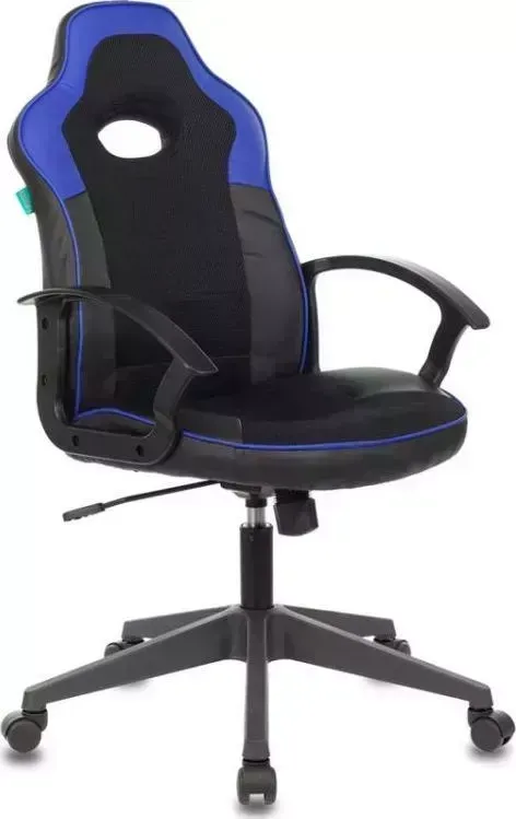 Кресло офисное БЮРОКРАТ VIKING-11/BL-BLUE черный/синий