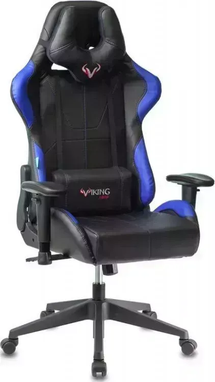 Кресло офисное БЮРОКРАТ VIKING 5 AERO BLUE черный/синий