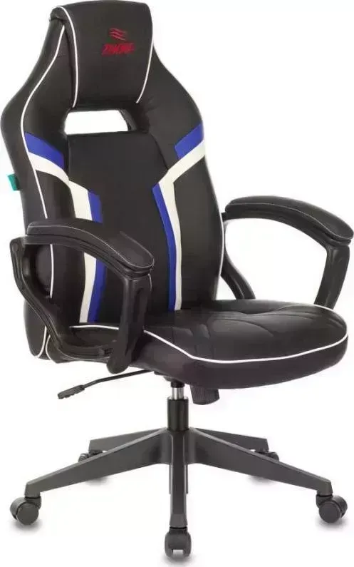 Кресло офисное БЮРОКРАТ VIKING ZOMBIE Z3 BLUE черный/синий
