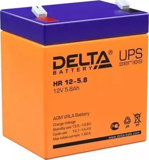 ИБП DELTA Батарея для HR 12-5.8 12В 5.8Ач