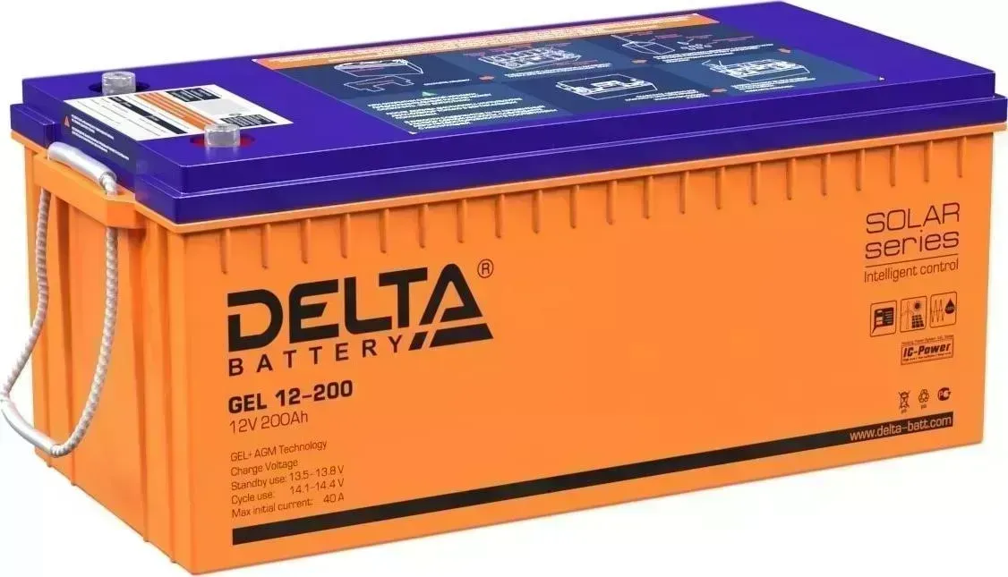 ИБП DELTA Батарея для GEL 12-200 12В, 200Ач