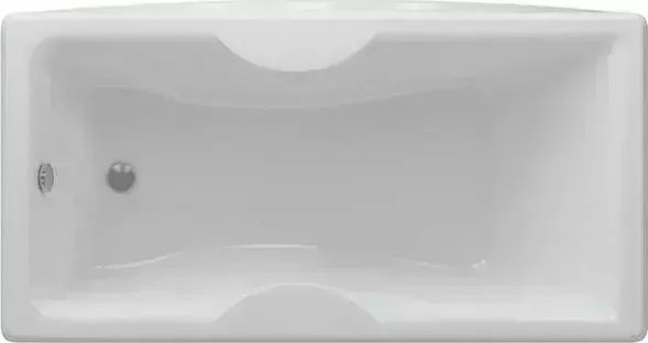 Акриловая ванна Феникс Aquatek 170х75см без гидромассажа с фронтальным экраном (слив слева)