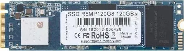 SSD накопитель AMD Radeon 120ГБ/M.2/2280 (R5MP120G8)