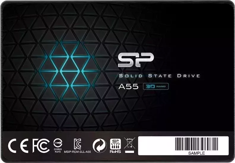 SSD накопитель Silicon Power Ace A55 128Гб/2.5/SATA III (SP128GBSS3A55S25)