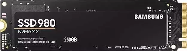 Накопитель SSD SAMSUNG 250Gb 980 M.2 2280 PCI-E x4 (MZ-V8V250BW)