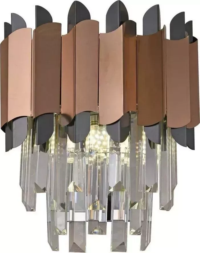Бра Hiper Dafna H171-3 бронзовый/хром