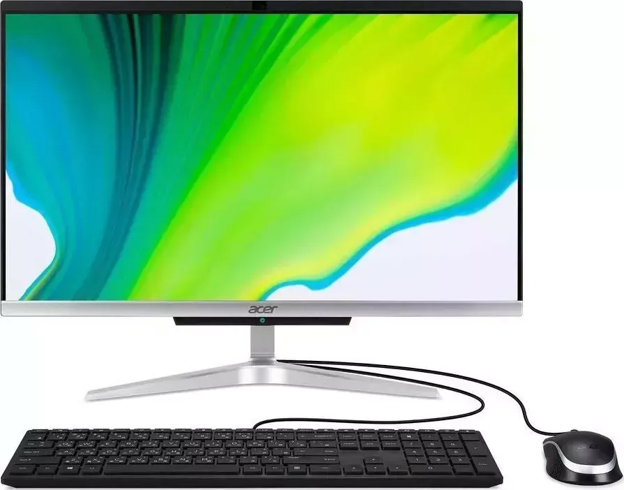 Моноблок ACER Aspire C22-420 Win 10 серебристый (DQ.BFRER.006)