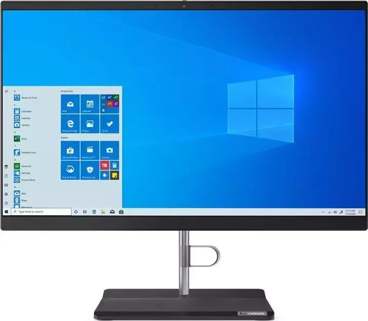 Моноблок LENOVO V30a-24IIL noOS черный (11LA001ERU)