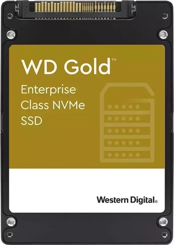 SSD накопитель Western Digital U.2 PCI-E/3.84TB GOLD (WDS384T1D0D)