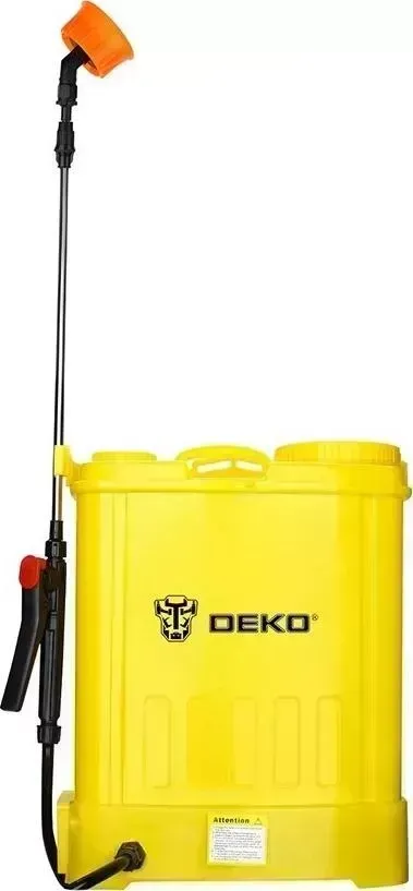 Опрыскиватель Deko DKSP12 14л желтый (065-0951)