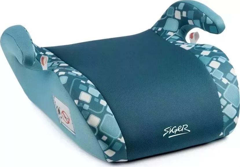 Автокресло SIGER (KRES0318) Мякиш плюс Геометрия (бустер)