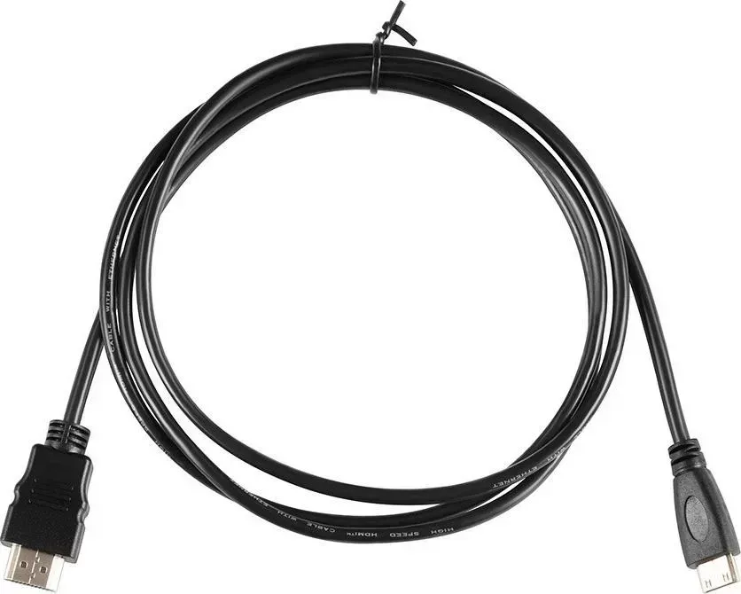Кабель BURO mini-HDMI (m)-HDMI (m) 1.5м черный (BHP-MINHDMI-1.5)