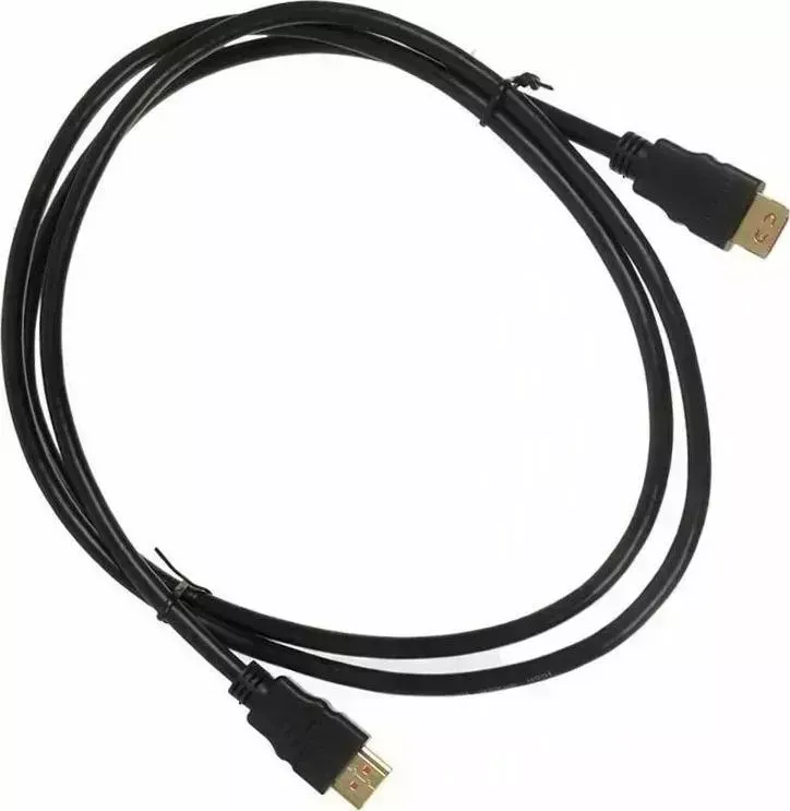 Кабель BURO HDMI 1.4 HDMI (m)-HDMI (m) 1.5м Позолоченные контакты черный (BHP)
