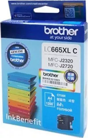 Расходный материал для печати BROTHER LC-665XLC
