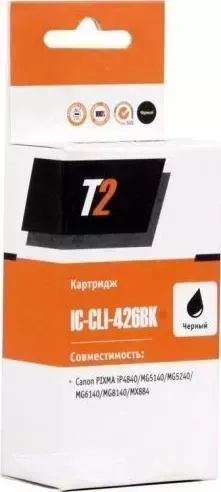 Расходный материал для печати T2 IC-CCLI-426BK черный (CLI-426BK)