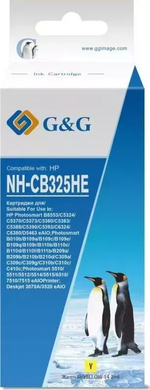 Расходный материал для печати  G&G NH-CB325HE желтый (Картридж)