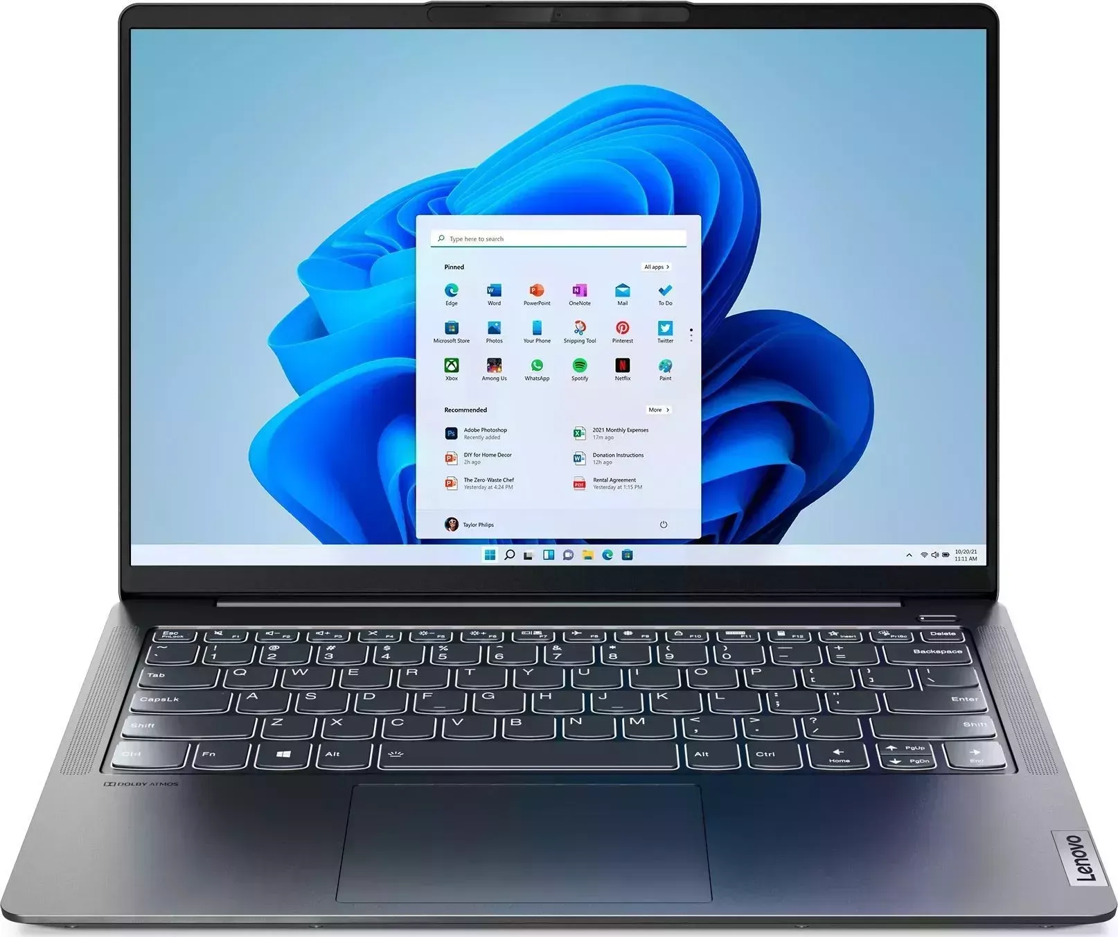Ноутбук LENOVO IdeaPad 5 Pro 14ITL6 Win 11 Home grey (82L300HGRU)