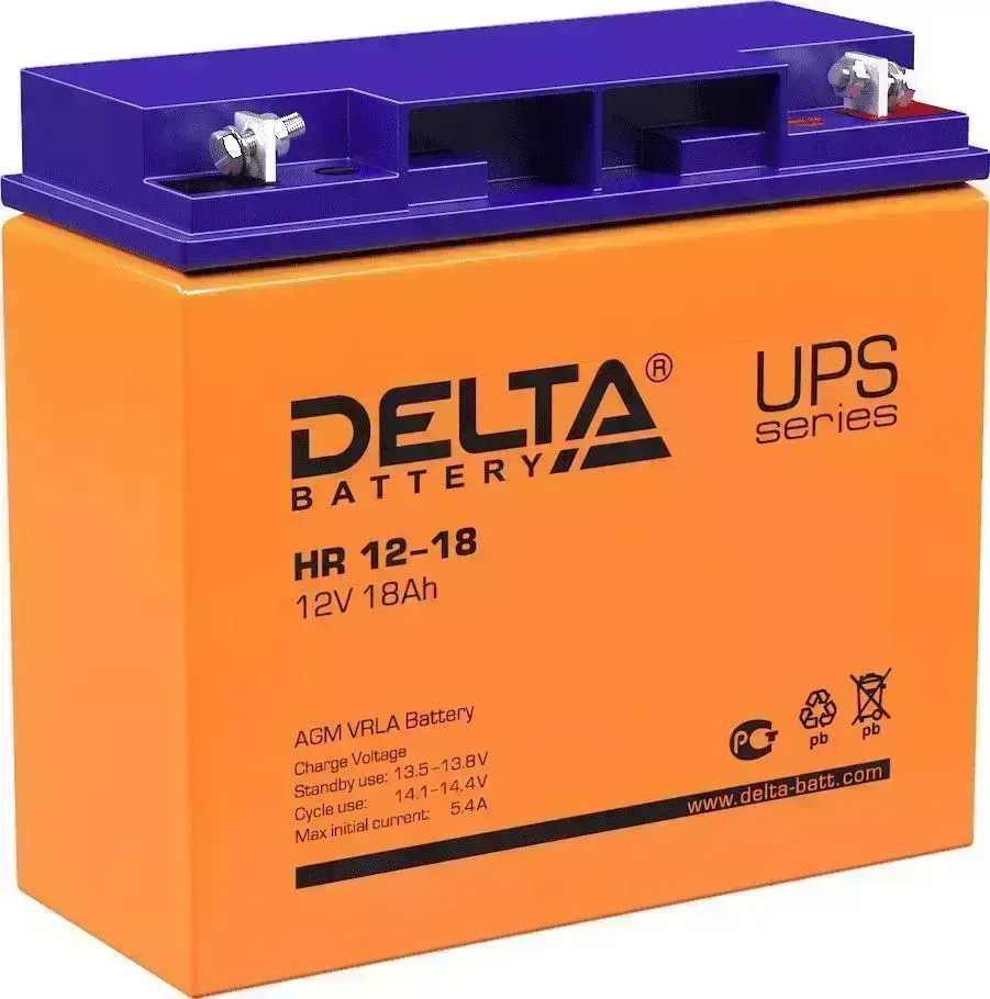 ИБП DELTA Батарея для HR 12-18 (12В 18Ач)