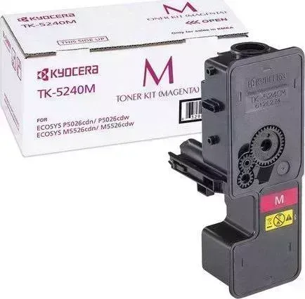 Расходный материал для печати KYOCERA TK-5240M M5526/P5026. Пурпурный. 3000 страниц.