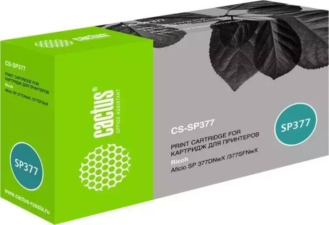 Картридж CACTUS Расходный материал для печати CS-SP377 черный