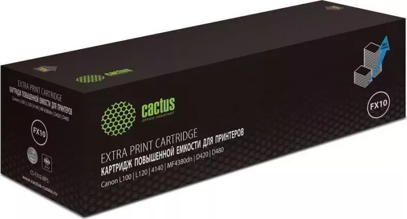 Расходный материал для печати CACTUS CS-FX10-MPS черный
