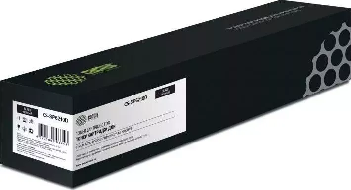 Расходный материал для печати CACTUS CS-SP6210D черный