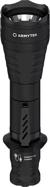 Фонарь ручной Armytek Predator Pro Magnet USB черный/белый (F07301C)