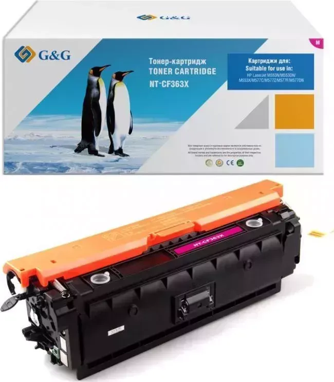 Расходный материал для печати  G&G NT-CF363X пурпурный (Картридж)