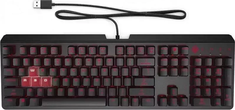 Клавиатура HP OMEN Encoder Gaming BWN черный (6YW75AA)