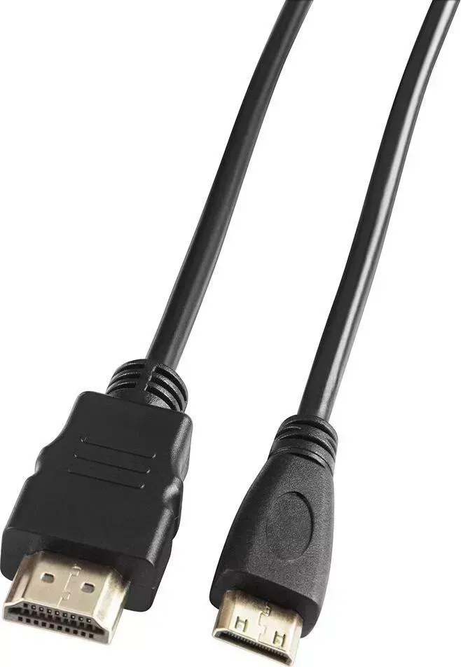 Кабель BURO mini-HDMI (m)-HDMI (m) 3м черный (BHP-MINHDMI-3)