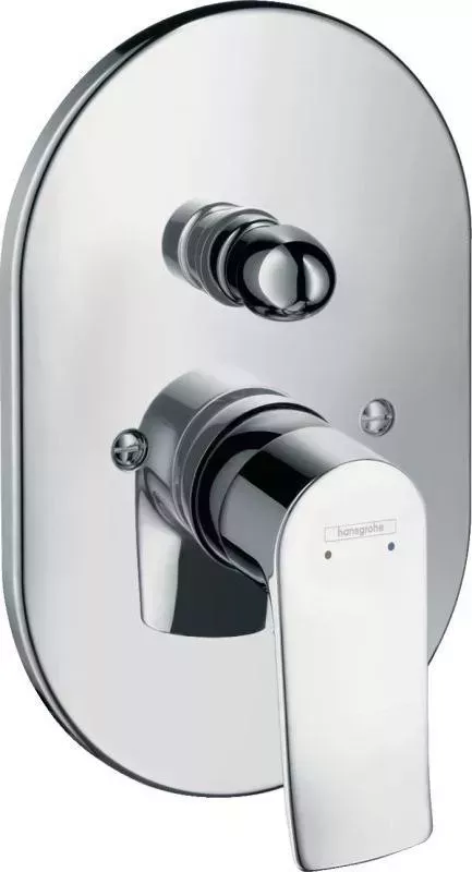 Смеситель для ванны Hansgrohe Metris 31484000 (внешняя монтажная часть)