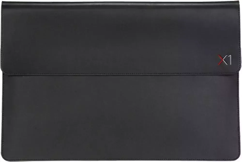 Чехол для ноутбука LENOVO ThinkPad X1 Carbon/Yoga Leather Sleeve черный (4X40U97972)