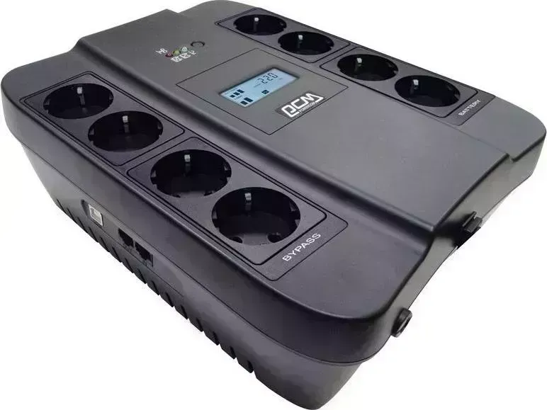 ИБП POWERCOM Источник бесперебойного питания Spider SPD-900U LCD USB