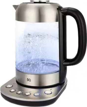 Чайник электрический BQ KT2048G Черный-стальной