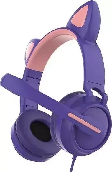 Наушники QUMO Game Cat Purple (33036)