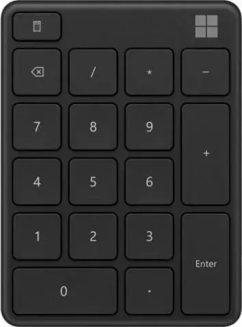 Клавиатура MICROSOFT Bluetooth Compact Numpad Black (23O-00006)