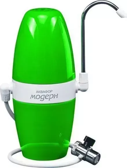 Фильтр для воды АКВАФОР Модерн (исп.4) зеленый