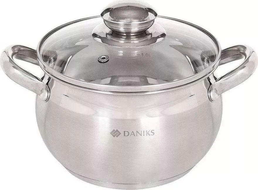 Кастрюля Daniks SD-18 3л